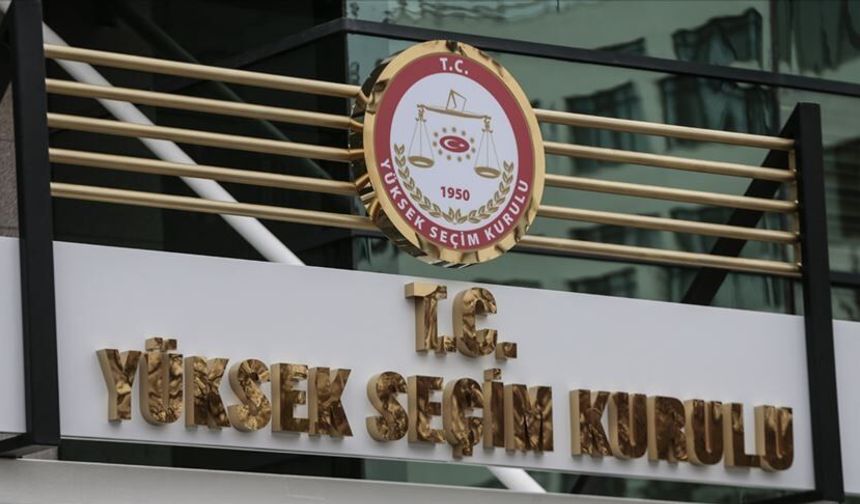 YSK’den yerel seçim başvurusuna ret