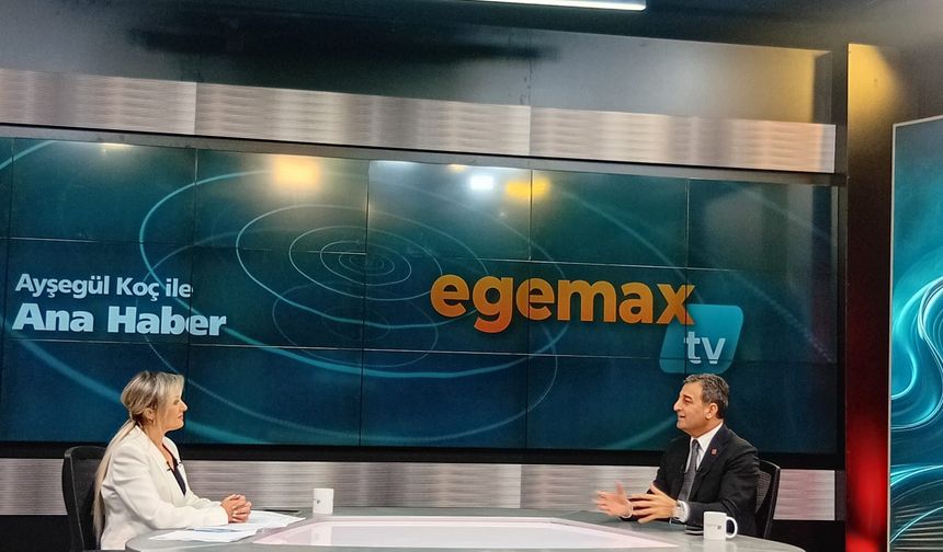 Burhanettin Bulut EGEMAX TV'yi ziyaret etti