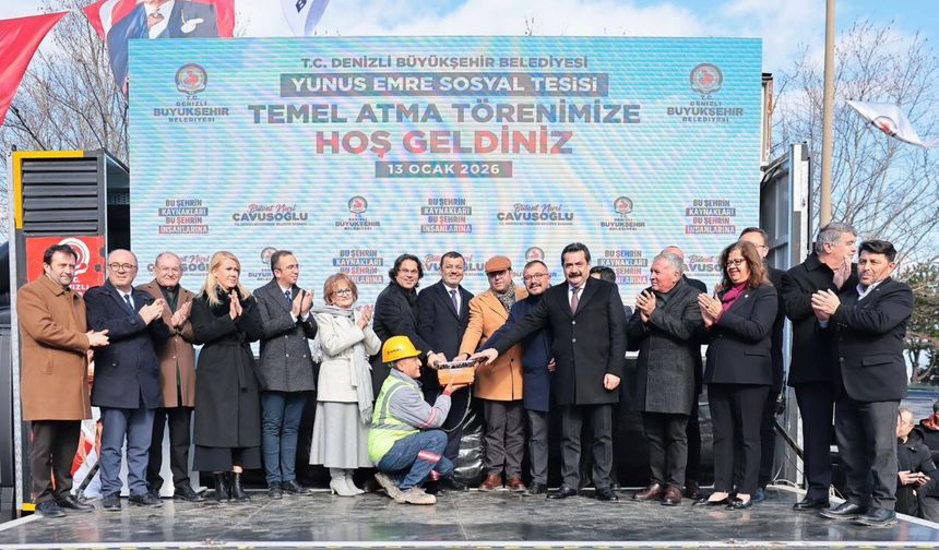 Denizli Büyükşehir’den 2026’ya güçlü başlangıç