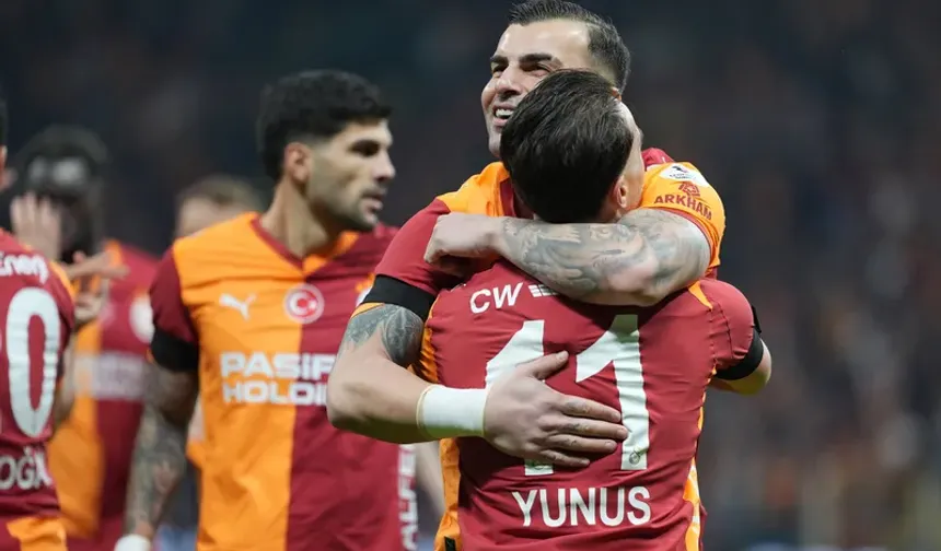 Galatasaray’dan 55 puan, 55 gol
