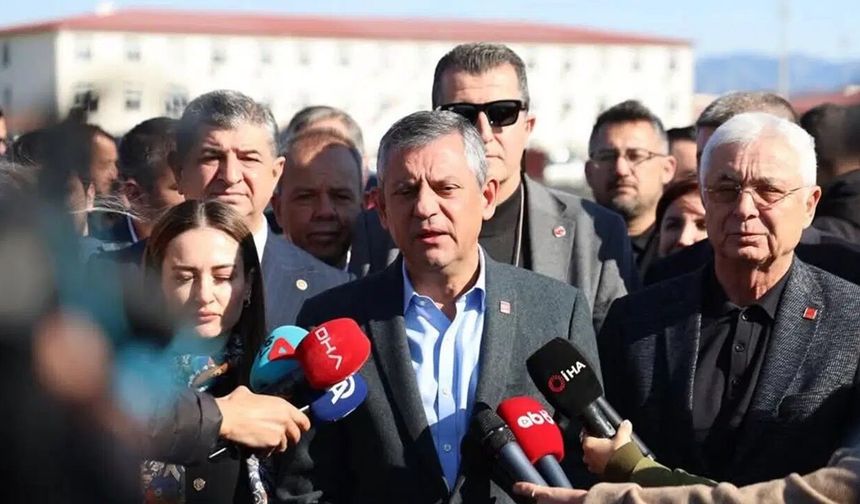 CHP Lideri Özel’den tutuklu Başkan Böcek için çağrı