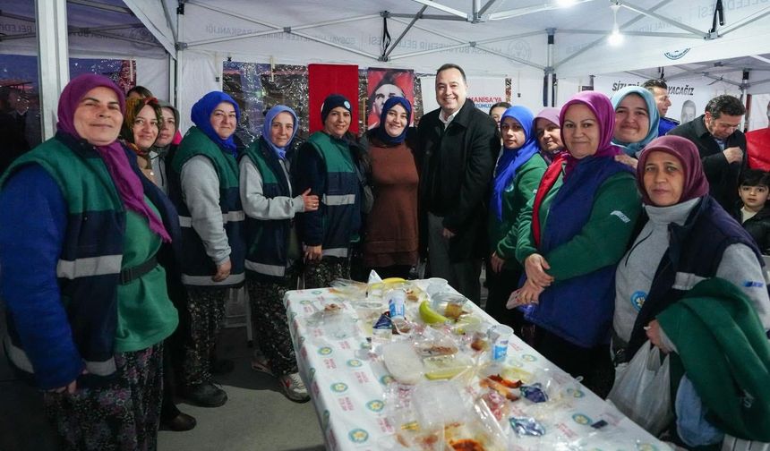 Başkan Dutlulu’dan saha personeline iftar sofrasında teşekkür ve müjde