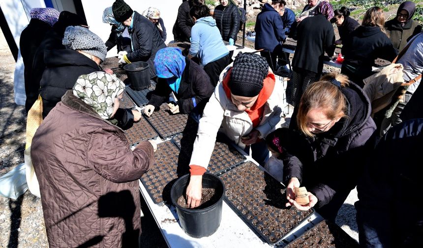 Kadın emeği Bornova topraklarını canlandırıyor