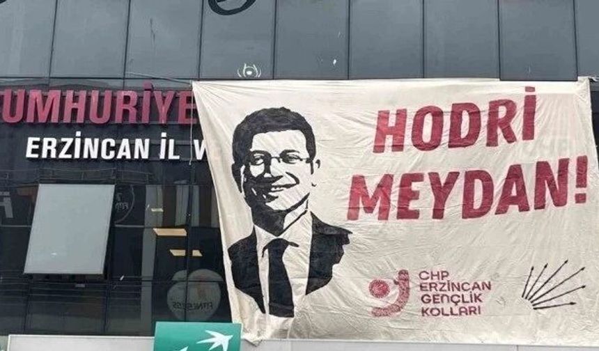 İmamoğlu pankartına gözaltı: CHP Gençlik’ten tepki