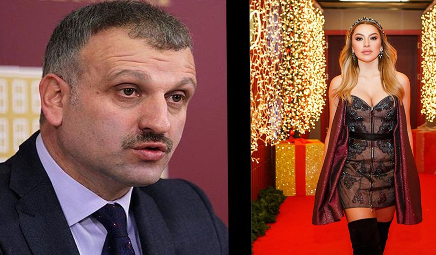 Başdanışman Saral, Hadise’yi hedef aldı