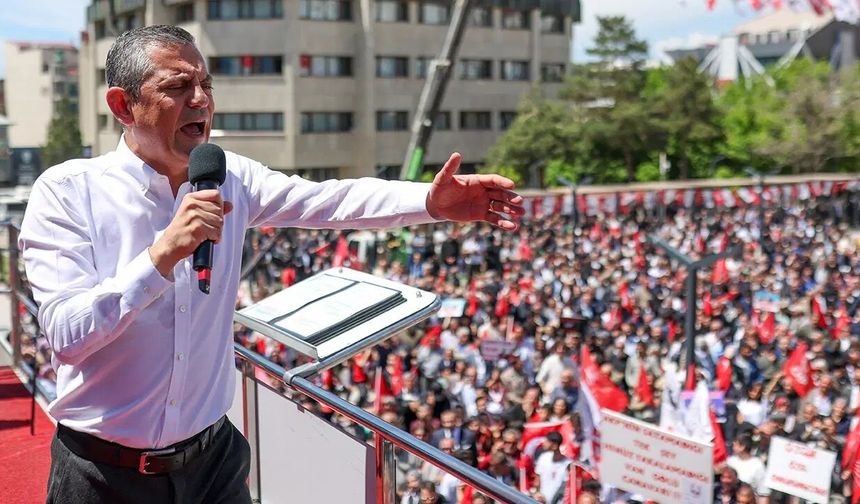 CHP Lideri Özgür Özel Karaman’da Konuşuyor