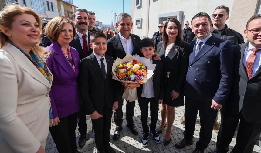 CHP Lideri Özgür Özel’den Sivrihisar’da