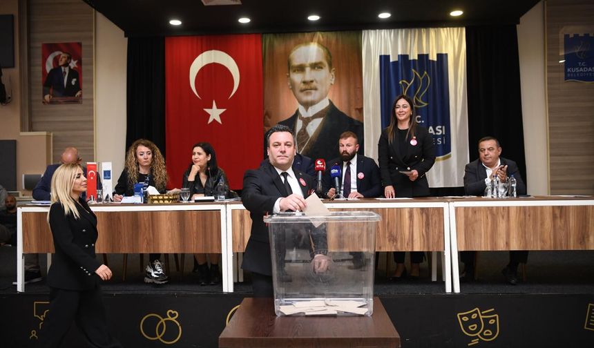 Kuşadası Belediyesi’nde başkan vekili belli oldu