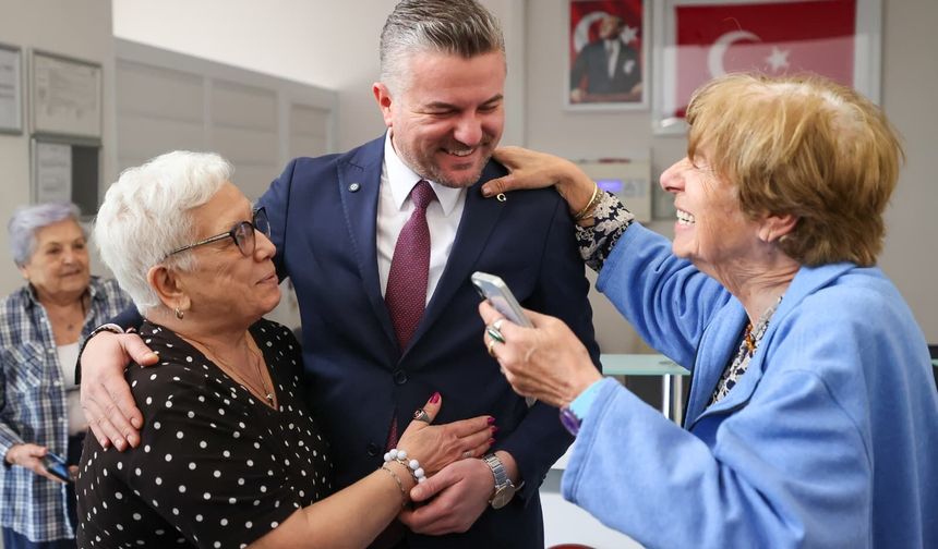 Başkan Duman’dan huzurevine bayram ziyareti