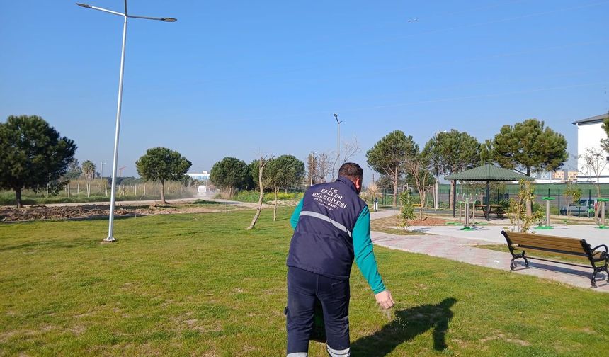 Efeler'in yeni sosyal alanı şekilleniyor