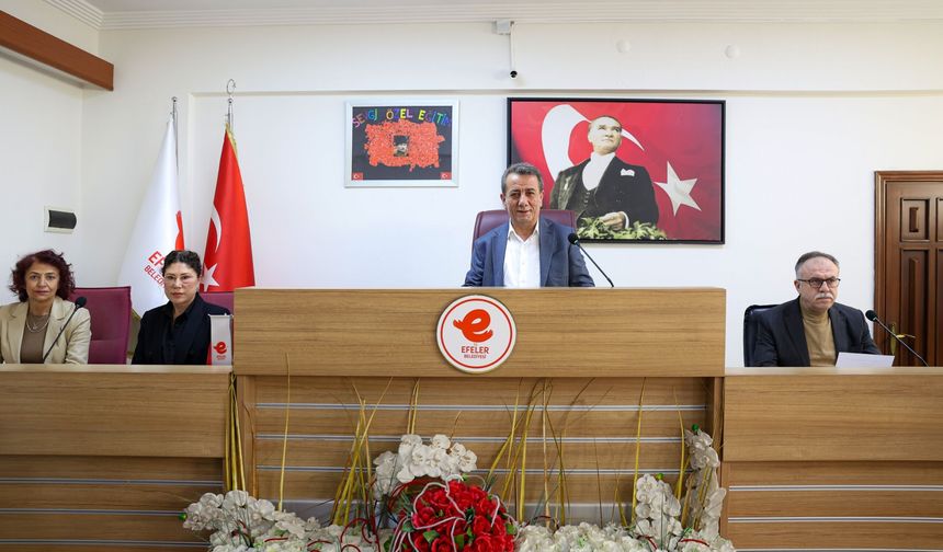 Efeler Belediye Meclisi’nde eğitim için güç birliği