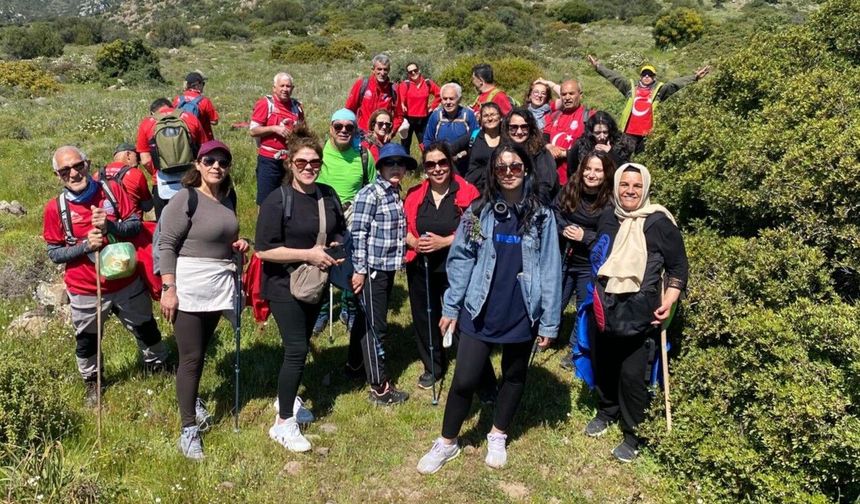 TURBELDAK Doğa Yürüyüşünü Barbaros Köyü'nde Gerçekleştirdi