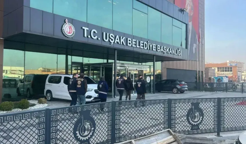 Uşak Belediyesi soruşturmasında ikinci dalga operasyon