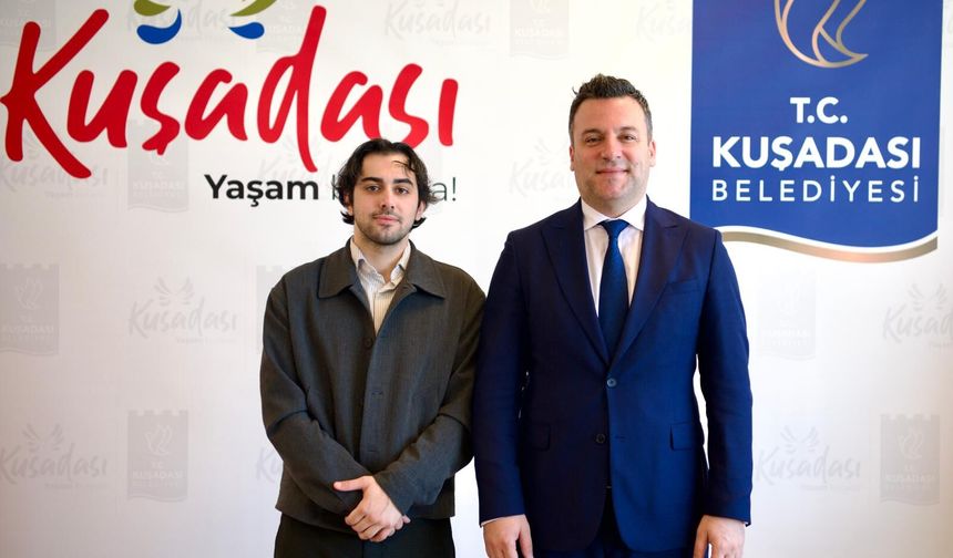 Almanya CHP Gençlik Kolları’ndan Kuşadası Belediyesi’ne ziyaret