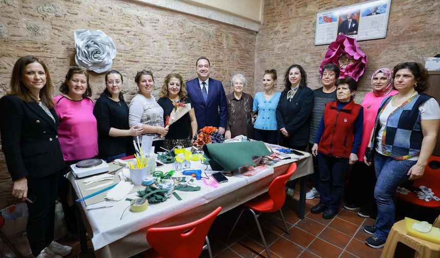 Başkan Dutlulu, MASMEK Atölyelerini Ziyaret Etti