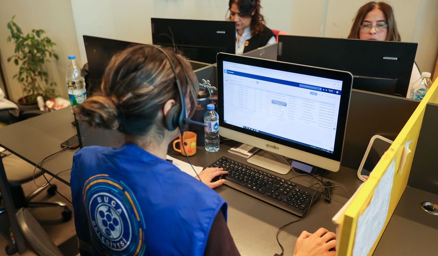 Buca’da yedi gün kesintisiz iletişim: Çözüm Merkezi