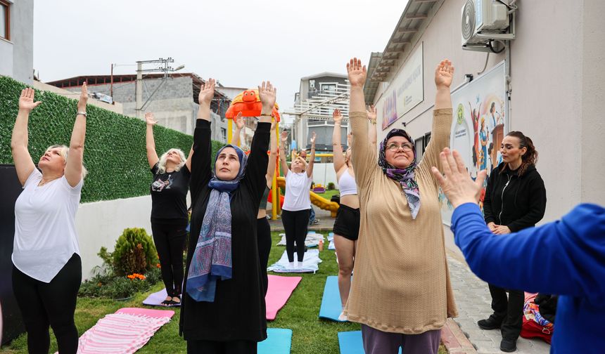 Gülşah Durbay Kadın Danışma Merkezi'nde yoga heyecanı