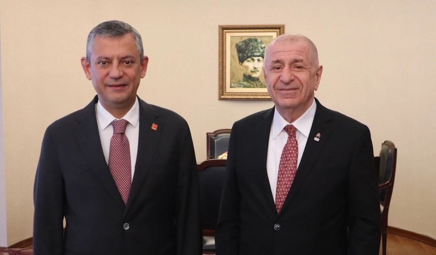 Özgür Özel’den Ümit Özdağ’a ‘ara seçim’ ziyareti