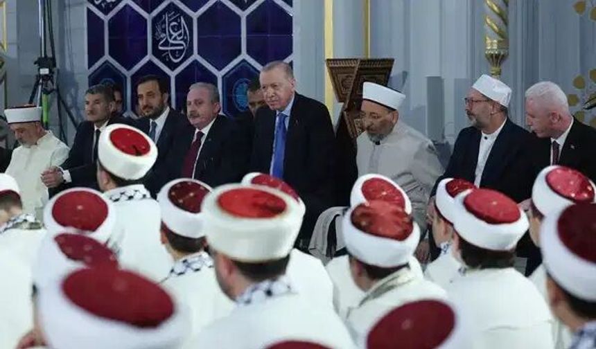 Cumhurbaşkanı Erdoğan icazet törenine katıldı