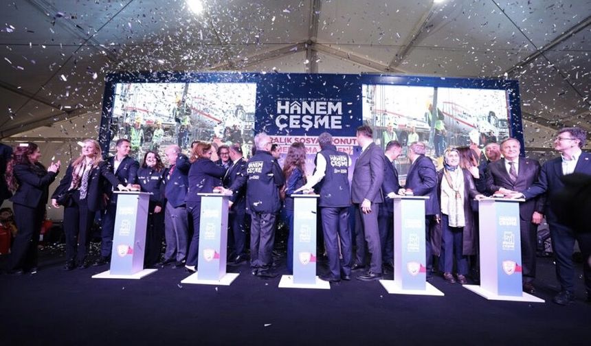 Hanem Çeşme'nin temeli atıldı