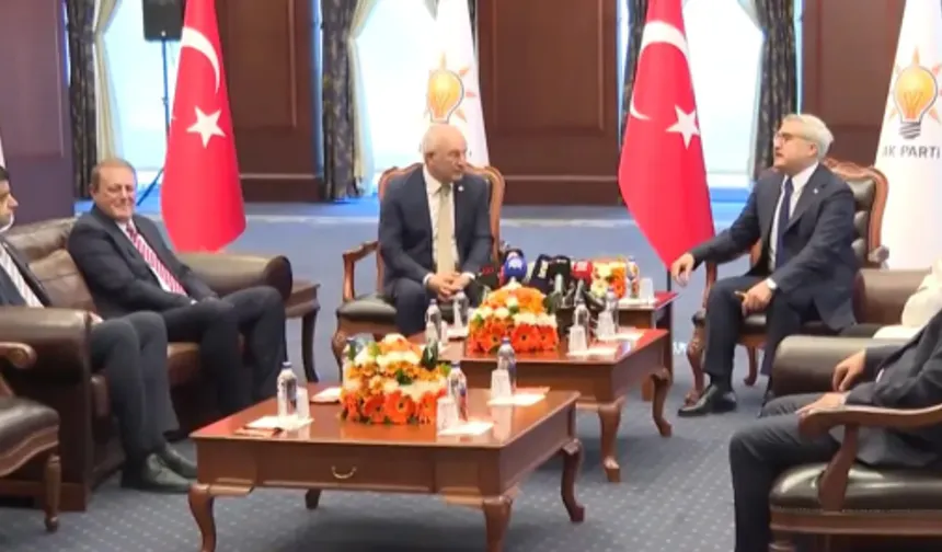 AK Parti ve CHP 3 bayram sonra ilk kez bayramlaşıyor