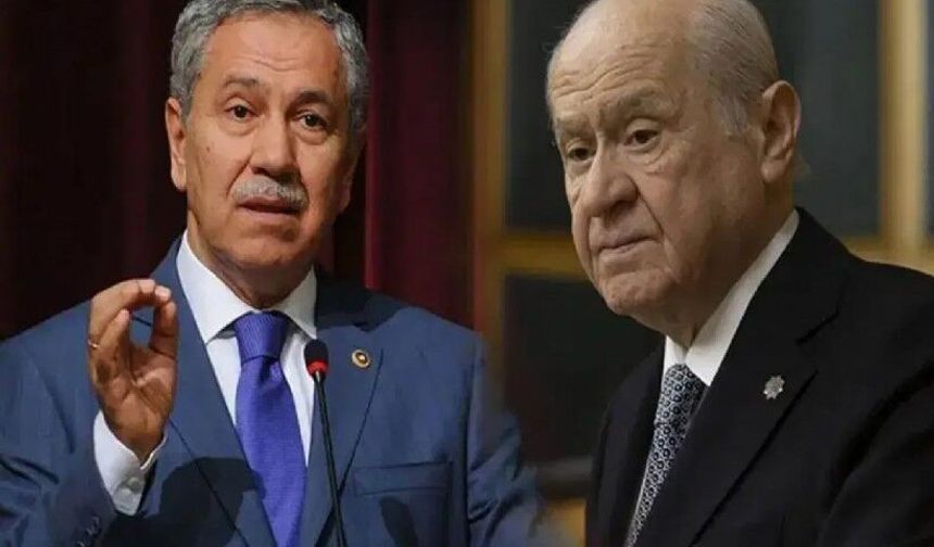 Arınç’tan Bahçeli’ye “Apo” göndermesi