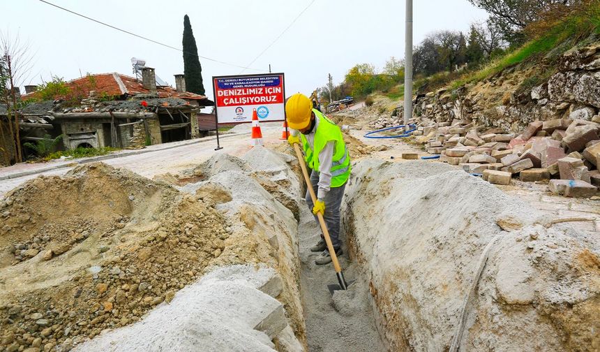 Büyükşehir DESKİ’den Honaz’da altyapı hamlesi