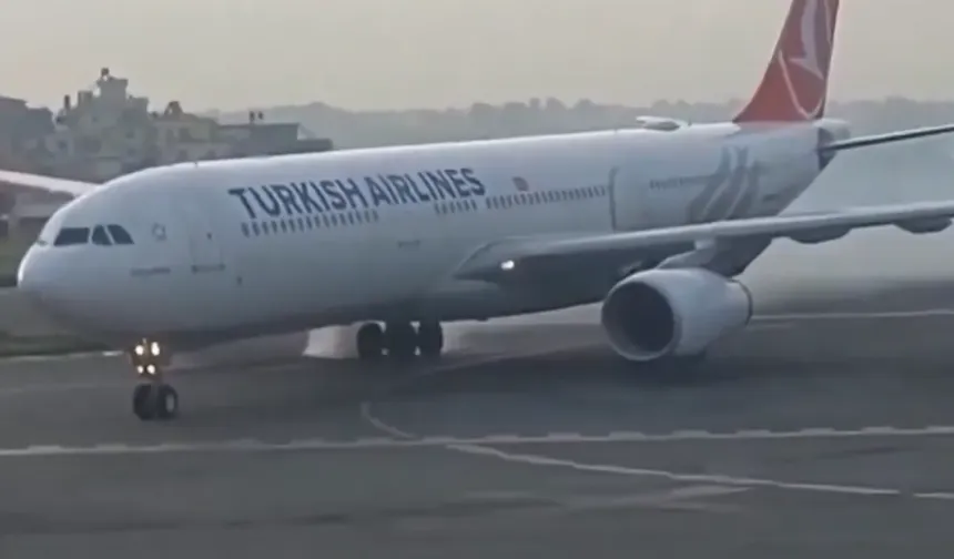 THY’nin Katmandu seferinde acil tahliye