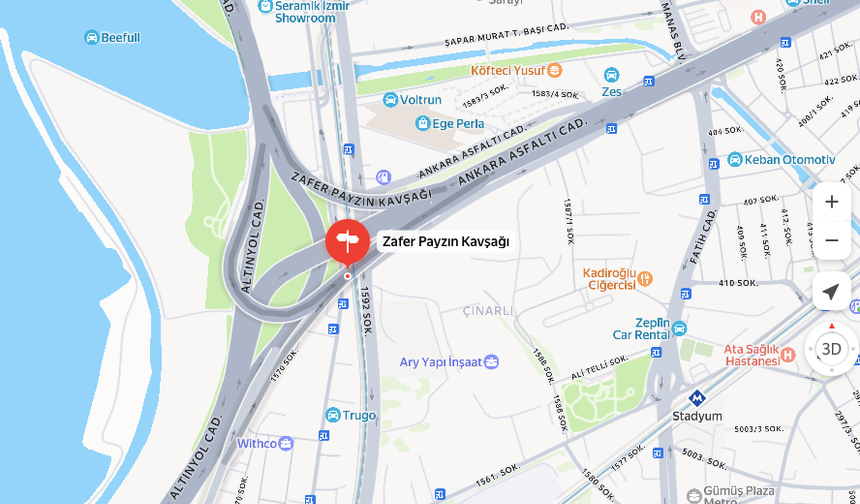 Tugay’dan AKP’ye ‘Zafer Payzın Köprülü Kavşağı’ yetki talebi