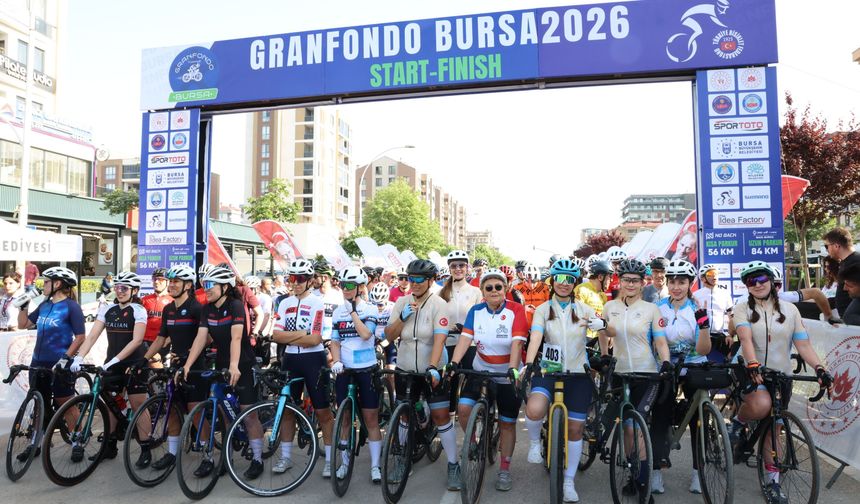 Bursa’da pedallar ‘Daha Fazla Kadın Yarışmacı’ için döndü