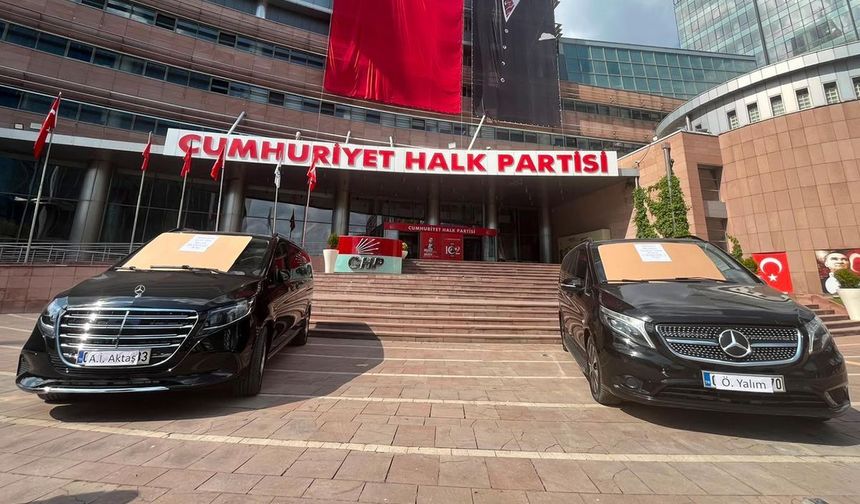 Özgür Özel’in makam araçları satışa çıkarıldı