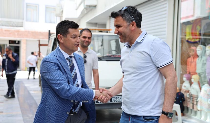 Marmaris Çarşısı’nda yenileme çalışmaları sona yaklaştı
