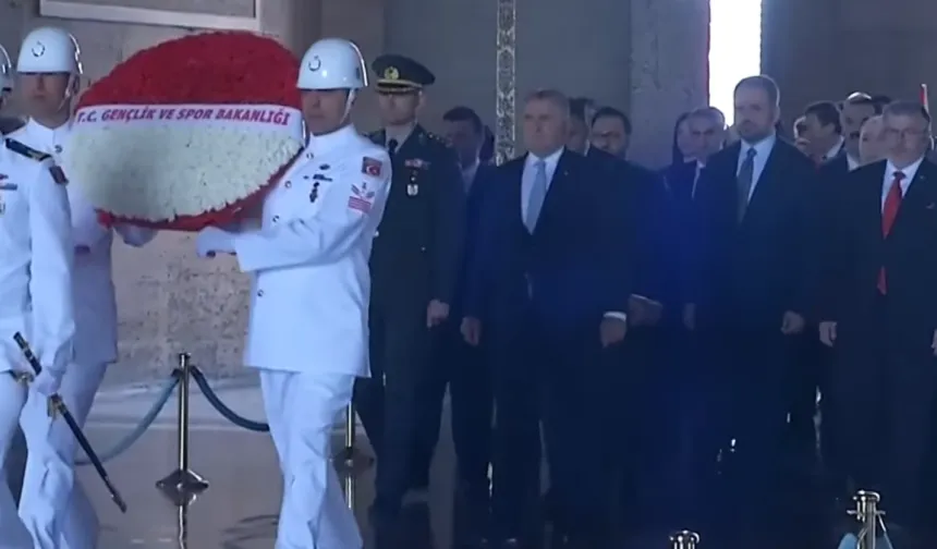 19 Mayıs’ta Anıtkabir’e anlamlı ziyaret