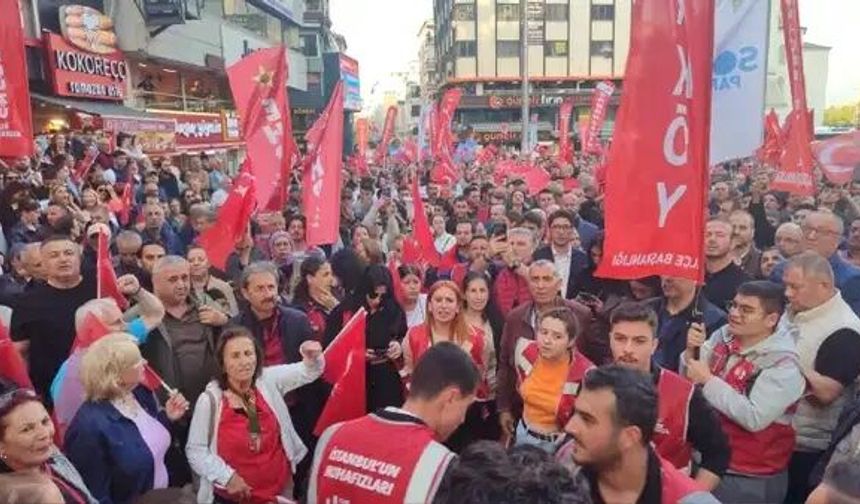 CHP tahliyesi sonrası İstanbul’da sokaklar doldu
