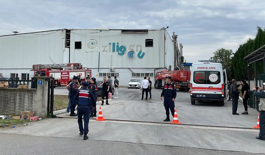 Sakarya’daki fabrikada patlama: 8 yaralı