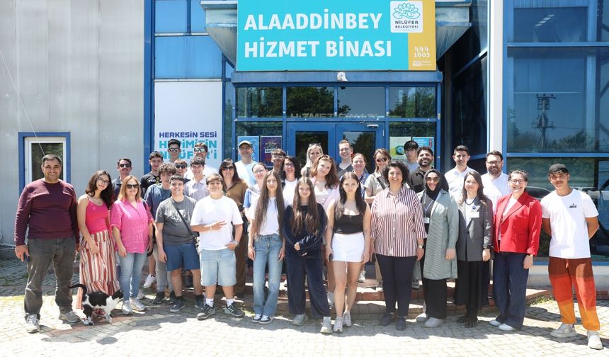 Nilüfer’in yeşil enerji vizyonu Avrupalı gençlere anlatıldı