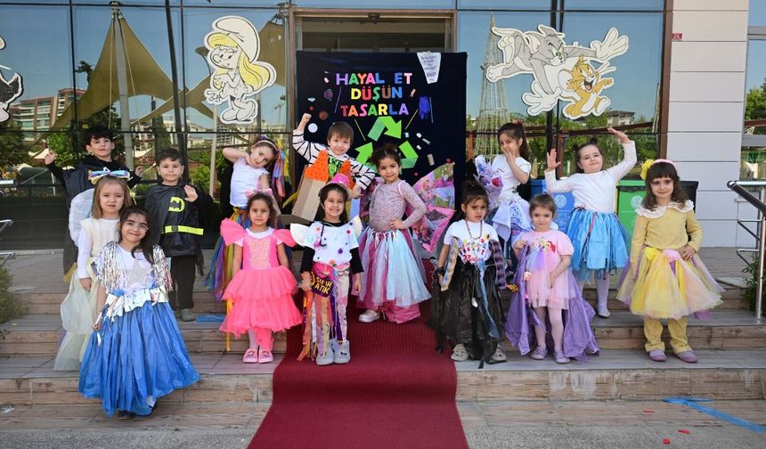 Yuvamız Manisa’nın Miniklerinden “Sıfır Atık” Defilesi