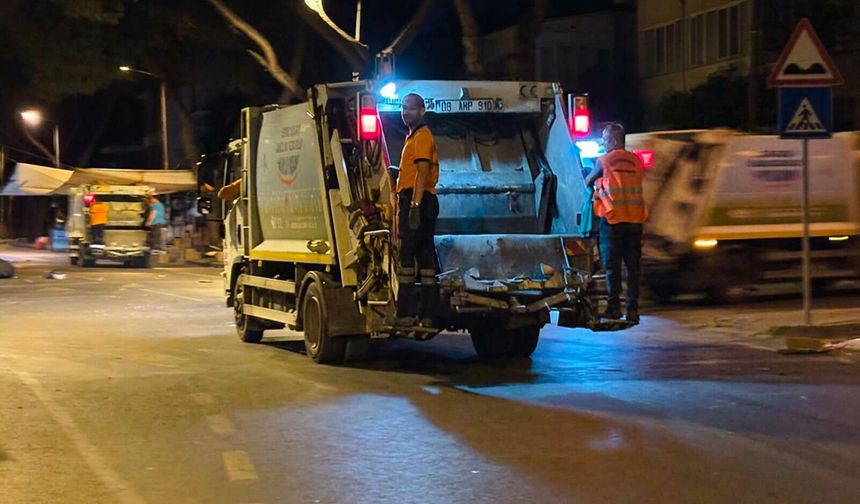 Efeler'de temizlik aralıksız sürüyor