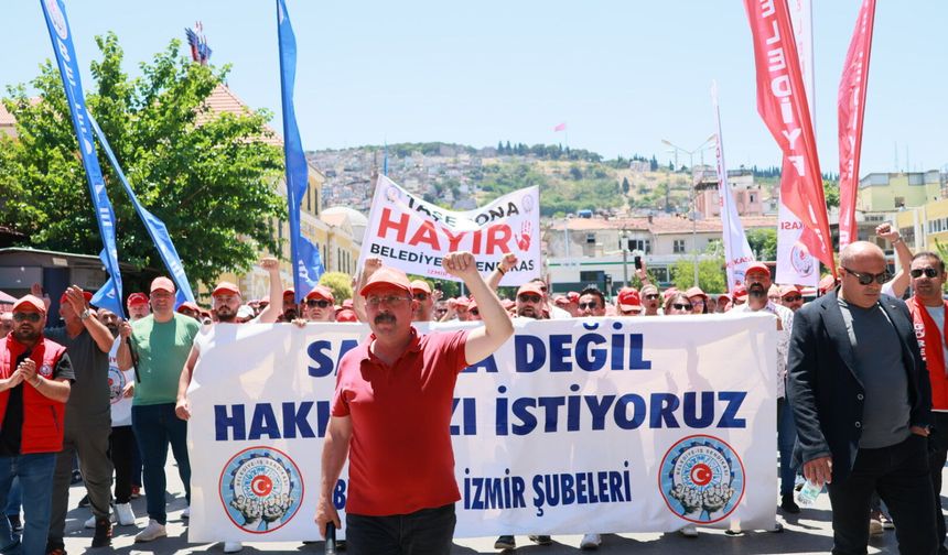 TİS’in tek maddesi işçiyi sokaklara döktü