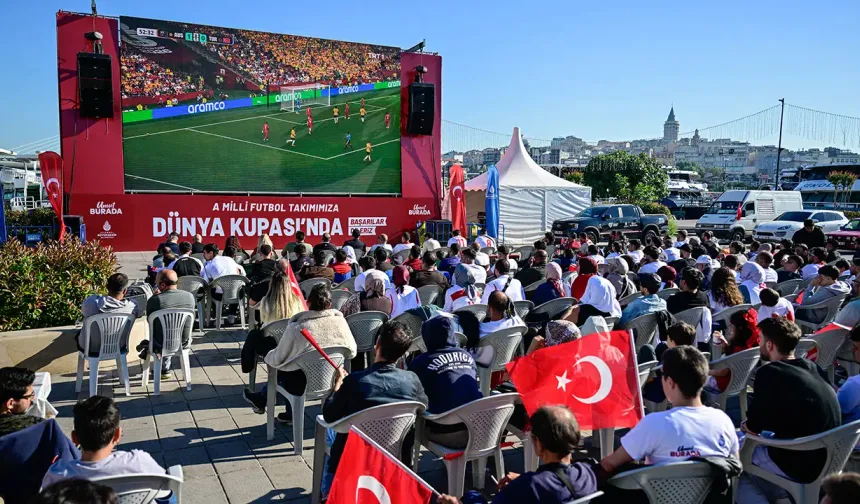 Milli maç için dev ekran kurulmayacak