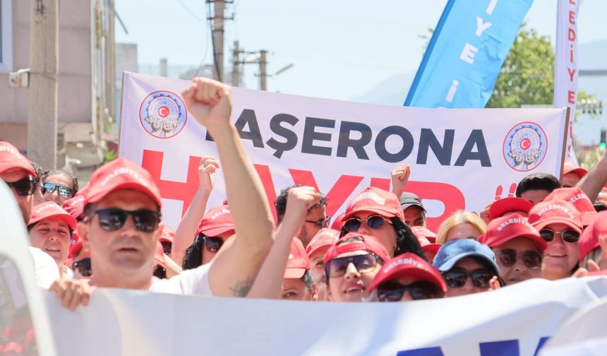 TİS süreci tıkandı, yürüyüş başladı