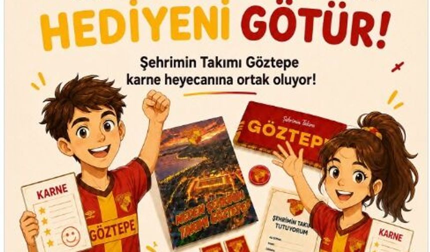 Göztepe’den karne alan çocuklara özel etkinlik
