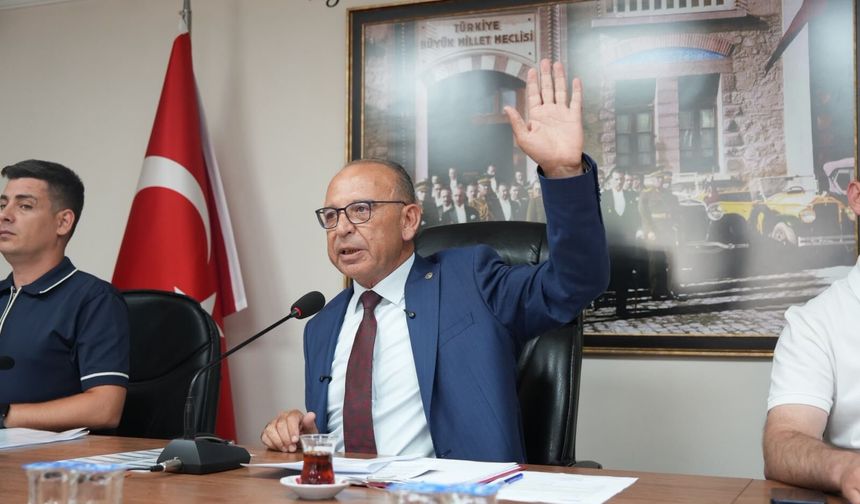 Turgutlu Belediyesi Temmuz ayı meclis toplantısı yapıldı