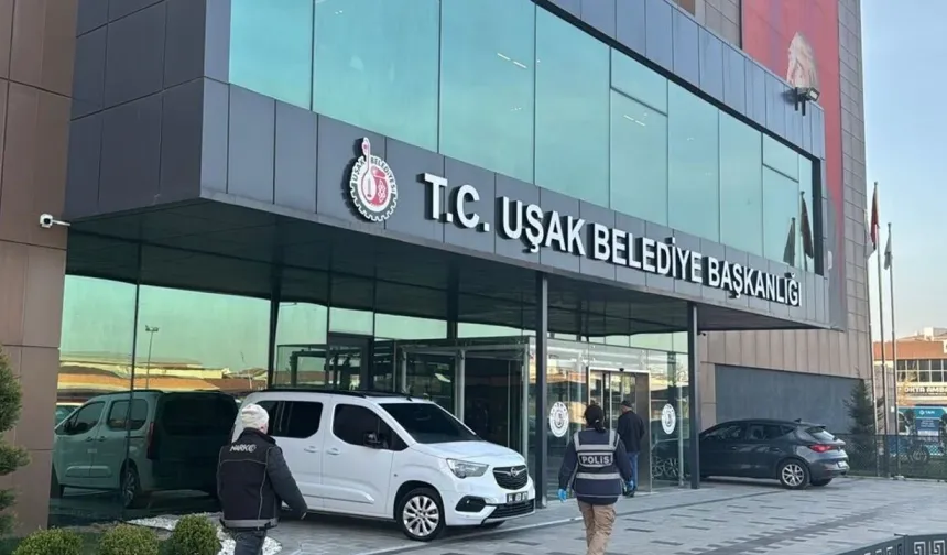 Uşak Belediyesi Soruşturmasında yeni operasyon