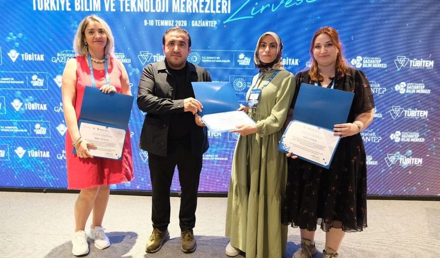 Bilim Uşak Eğitmenleri TÜBİTEM Zirvesi’nde