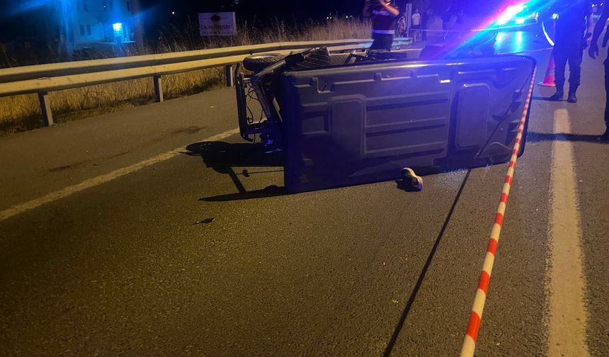 18 yaşındaki motosiklet sürücüsü hayatını kaybetti