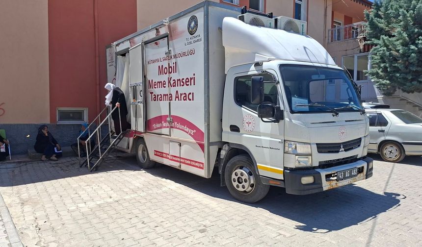 Hisarcık'ta meme kanseri için çalışmalar sürüyor