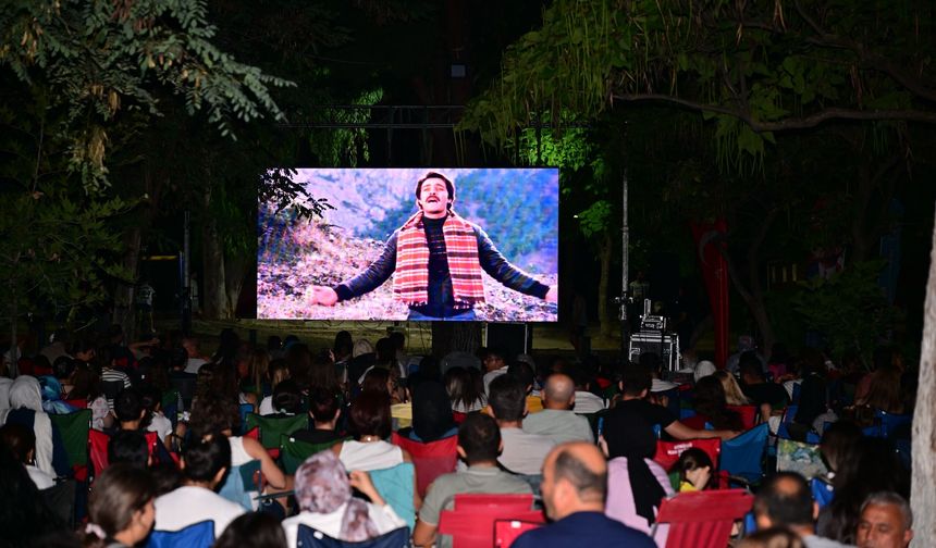 Açık Hava Sineması Manisa'da Başladı