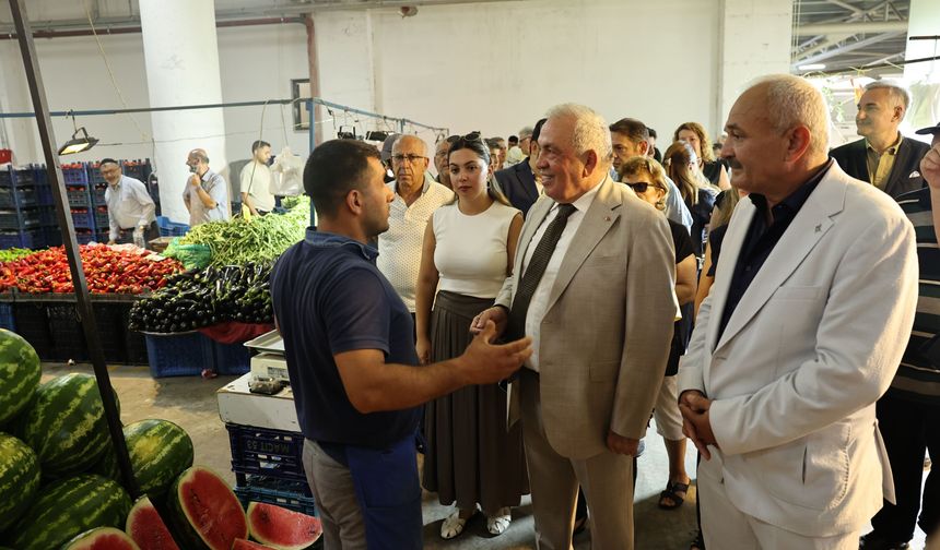 Ataevler Kapalı Pazar Alanı hizmete açıldı