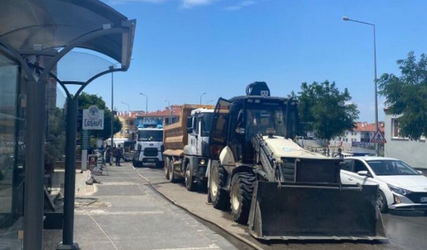 BASKİ ekiplerinden hızlı müdahale